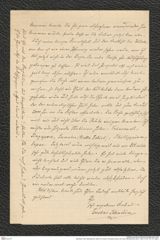 Nachlass Franz Steindachner, Brief von Gustav Schneider (senior) an Franz Steindachner (22.01.1891), Inv.Nr. 461.47, Seite 4